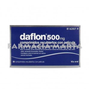 DAFLON 500 MG 30 COMPRIMITS RECOBERTS