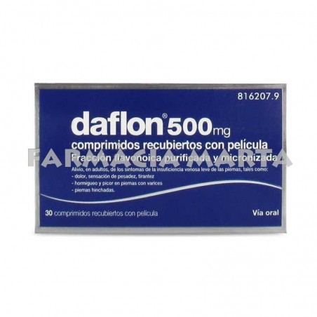 DAFLON 500 MG 60 COMPRIMITS RECOBERTS